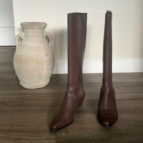 COLE HAAN KNEE-HIGH BOOTS (7.5) - Picture 4 of 6